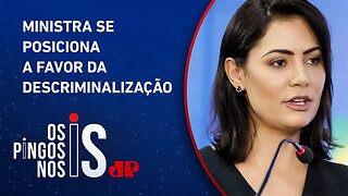 Michelle Bolsonaro critica voto de Rosa Weber: “Não ao aborto; sim à vida”