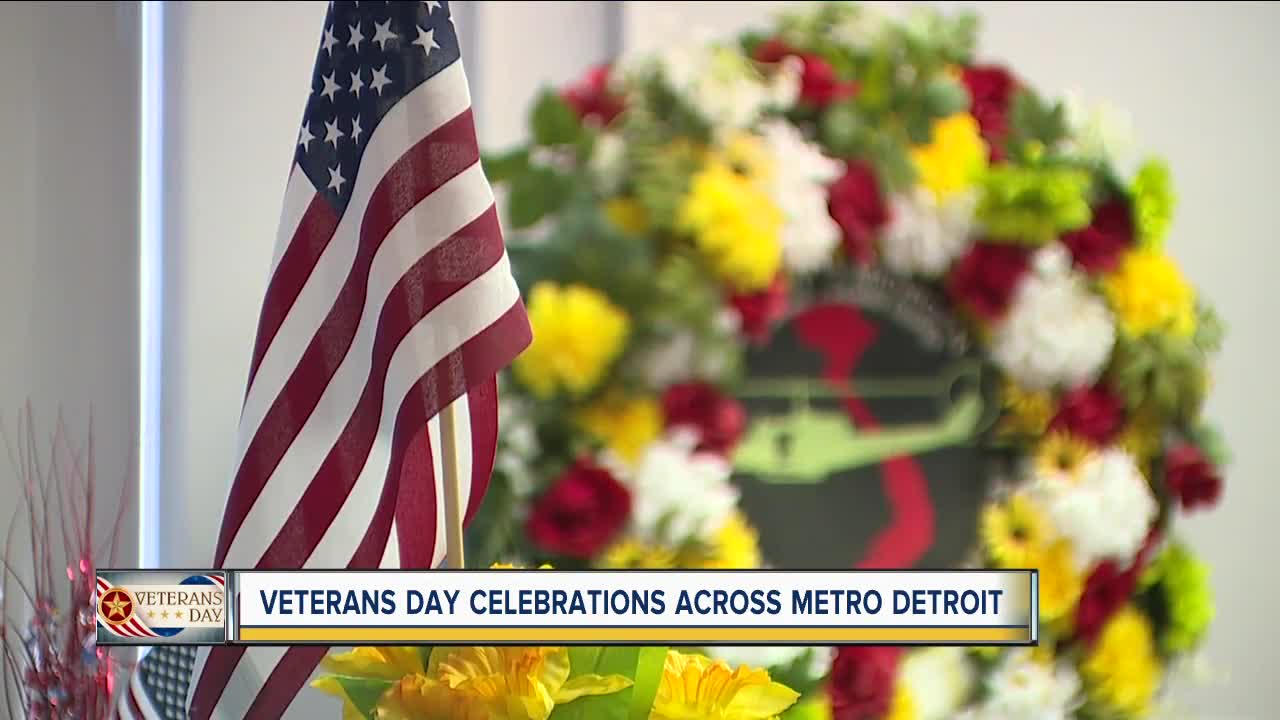 Veterans Day celebrations across metro Detroit