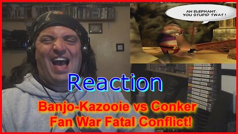 freaky's reaction: Banjo-Kazooie vs Conker (Rareware) Fan War Fatal Conflict!