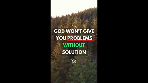 God won't give you problems without solution | #shorts #Quotes #inspired #motivational #educational