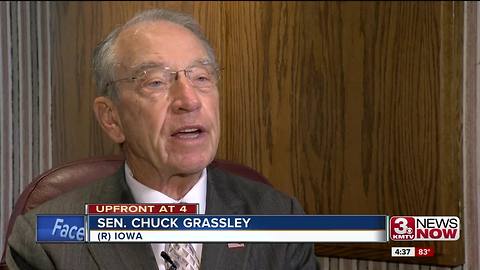 1-on-1 with Sen. Chuck Grassley 4:30 p.m.