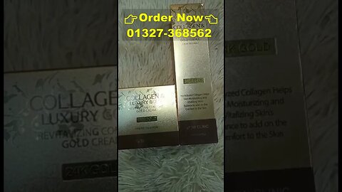 3w clinic collagen and luxury gold cream