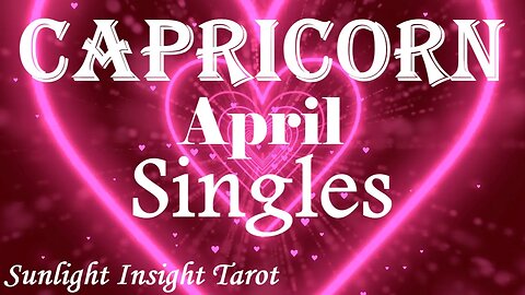 Capricorn *Say Yes To This Experience of New Love, You Don't Want To Miss This* April 2023 Singles