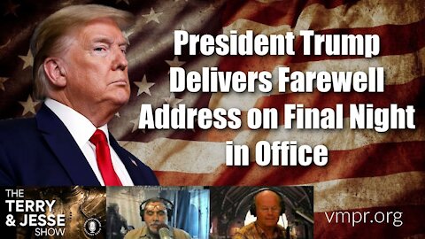 22 Jan 2021 President Trump Delivers Farewell Address on Final Night in Office