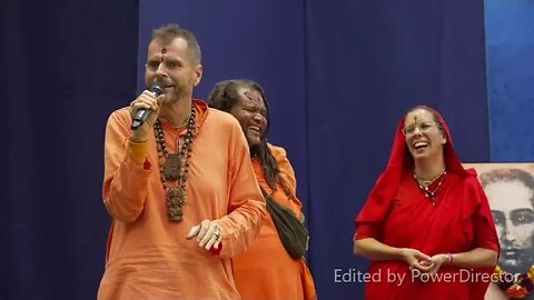 Swami Madhava fala sobre o Holy Lake Festival em SVD após a Gayatri Yagna, 28 Agosto 2022