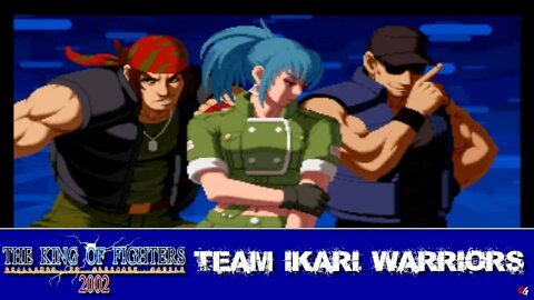 The King of Fighters 2002: Arcade Mode - Team Ikari Warriors