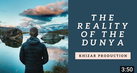 The Reality of the Dunya |I Emotional Heart touching English Bayan