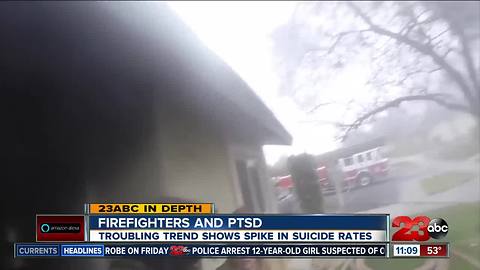 Firefighters and PTSD, troubling trend shows spike in suicide rates