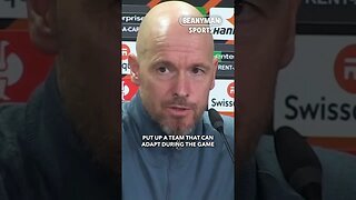 'We will play our best team! We have to be ready to go and battle with them!' | Erik ten Hag