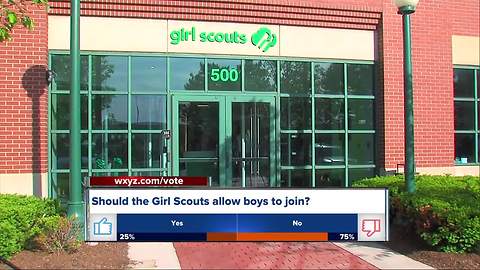 Girl Scouts not allowing boys to join