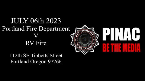 Portland Fire Department Respond To RV Fire | From THIS Portland