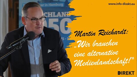 Martin Reichardt (AfD): "Wir brauchen eine alternative Medienlandschaft"