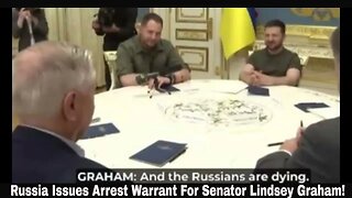Russia Issues Arrest Warrant For Senator Lindsey Graham!