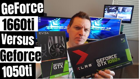 TOP GEFORCE GPUS IN 2021- 1660TI VS 1050TI - COMPARISON TEST