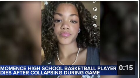 14yo high school girls basketball player collapses, dies during game - Jan 28, 2024 💉