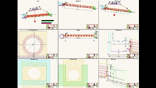 Pipe culvert design in AutoCAD