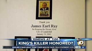 MLK's killer accidentally honored on MLK Day?