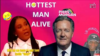 😆 Urb’n Barz reacts to PIERS MORGAN 'Hottest Man Alive' | UK Reaction