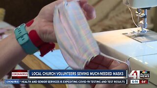 Missouri church makes face masks for health care workers