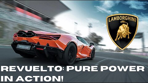 Lamborghini Revuelto: Watch It Power Slide and Accelerate Like a Demon!