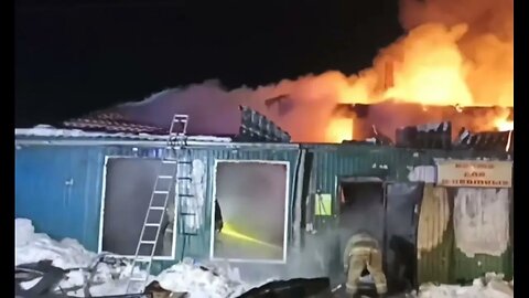 Fire in illegal Russian home for elderly in Kemerovo, death toll rises to 20
