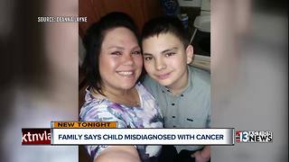 Las Vegas family says child misdiagnosed with cancer