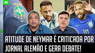 FOI ARROGANTE? Atitude de Neymar é CRITICADA por jornal alemão antes da Copa e gera DEBATE!