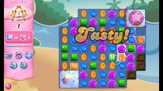 Candy Crush Level 4337 Talkthrough, 26 Moves 0 Boosters