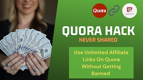 The Secret Hack To Post UNLIMITED LINKS On Quora, Affiliate Marketing, Free Traffic, Clickbank
