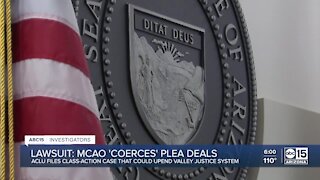 ACLU Lawsuit: MCAO ‘coerces’ guilty pleas by fast-tracking cases