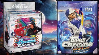 OPENING 2023 BOWMAN CHROME & TOPPS COSMIC CHROME BOXES