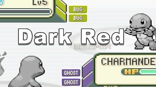 Pokemon Dark Red - GBA Hack ROM, Invested all of them with Dark all the time