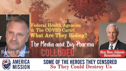 Federal Health Agencies & COVID Cartel: Rodney Palmer Media-Pharma Collusion 2024-03-05