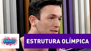 "Foi a melhor vila que eu fui", Diego Hypolito sobre estrutura da Olimpiada no Brasil | Pânico