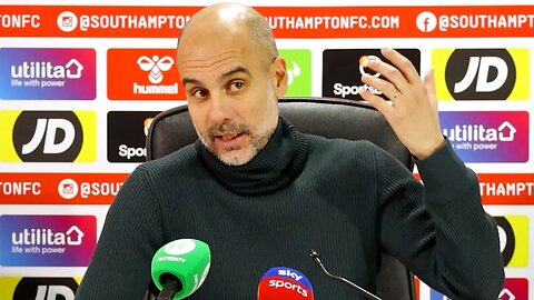 'If we perform this way in Manchester Derby, we don't have a CHANCE!' | Pep | So’ton 2-0 Man City