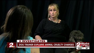 Oklahoma dog trainer speaks about animal cruelty accusations