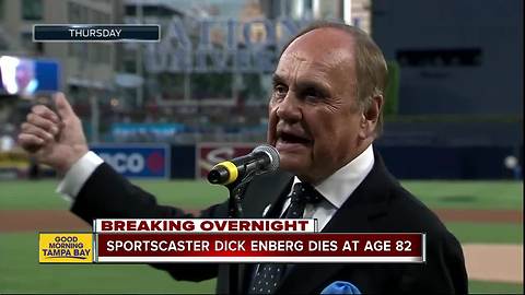 Sportscaster Dick Enberg dies at age 82