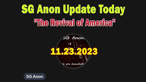 SG Anon Update Today: "SG Anon Sits Down w/ Jenni Jerread "The Revival of America" Podcast"