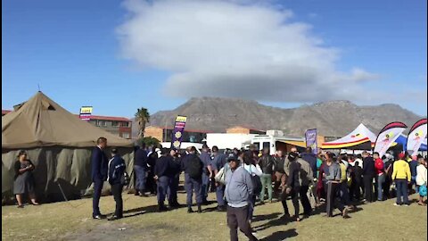 SOUTH AFRICA - Cape Town - Minister Bheki Cele public engagement meeting(Video) (xTn)