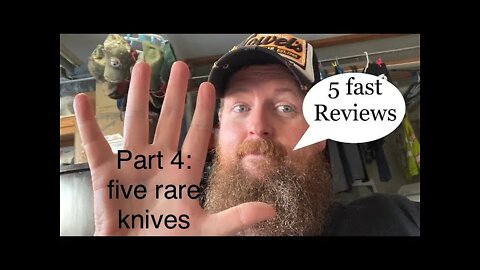 FAST FIVE | FIVE RARE KNIVES