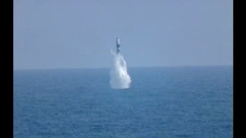 US Navy SSBN Trident Missile Launches