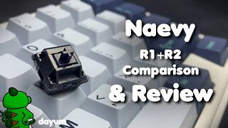 New Favorite Tactiles? AEboards NAEVY R2+R1.5 Comparison + Sound tests!