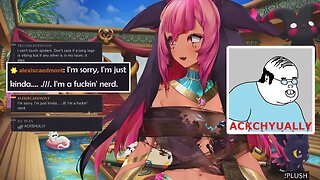 @trickywivtuber Ackchyually Gets Triggered #vtuber #clips