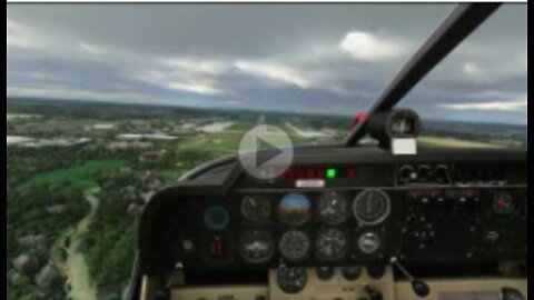 VFR Approach Maastricht Aachen, Netherlands - Microsoft Flight Simulator 2020