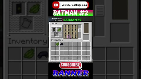 Batman Banner #2 | Minecraft