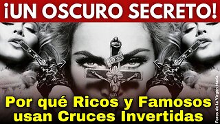 El Significado Oculto de la Cruz Invertida que Usan los Ricos y Famosos ¡Casos increíbles!