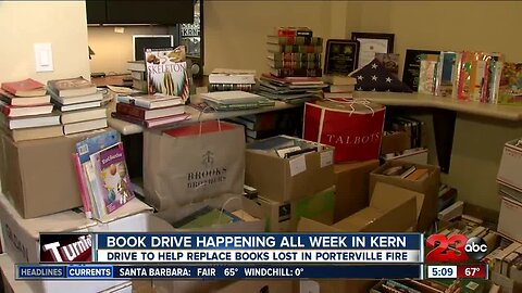 Book drive for Porterville Library