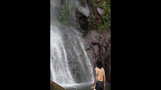 waterfall in west java indonesia