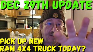 Dec 29th Update Pick up a new Ram 4x4 truck today?