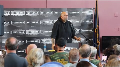 Crowd Is Confused After John Fetterman Says This...